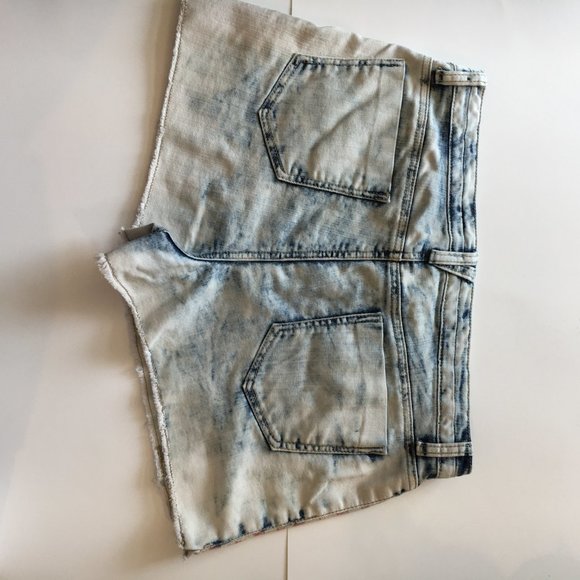 MOSSIMO Flag Stars & Stripes High Rise Sexy Shorts - Picture 4 of 5